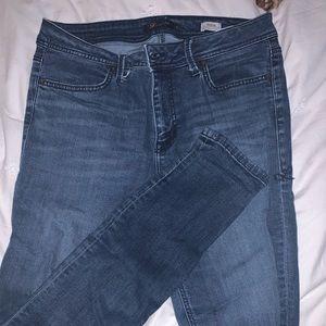 Dark Wash High waisted Skinny Jeans